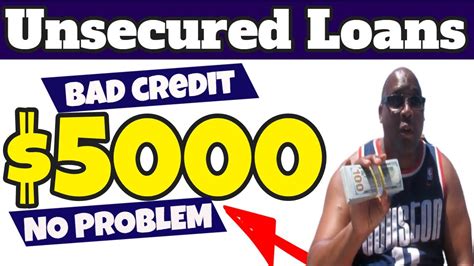 Loans For Bad Credit Unsecured